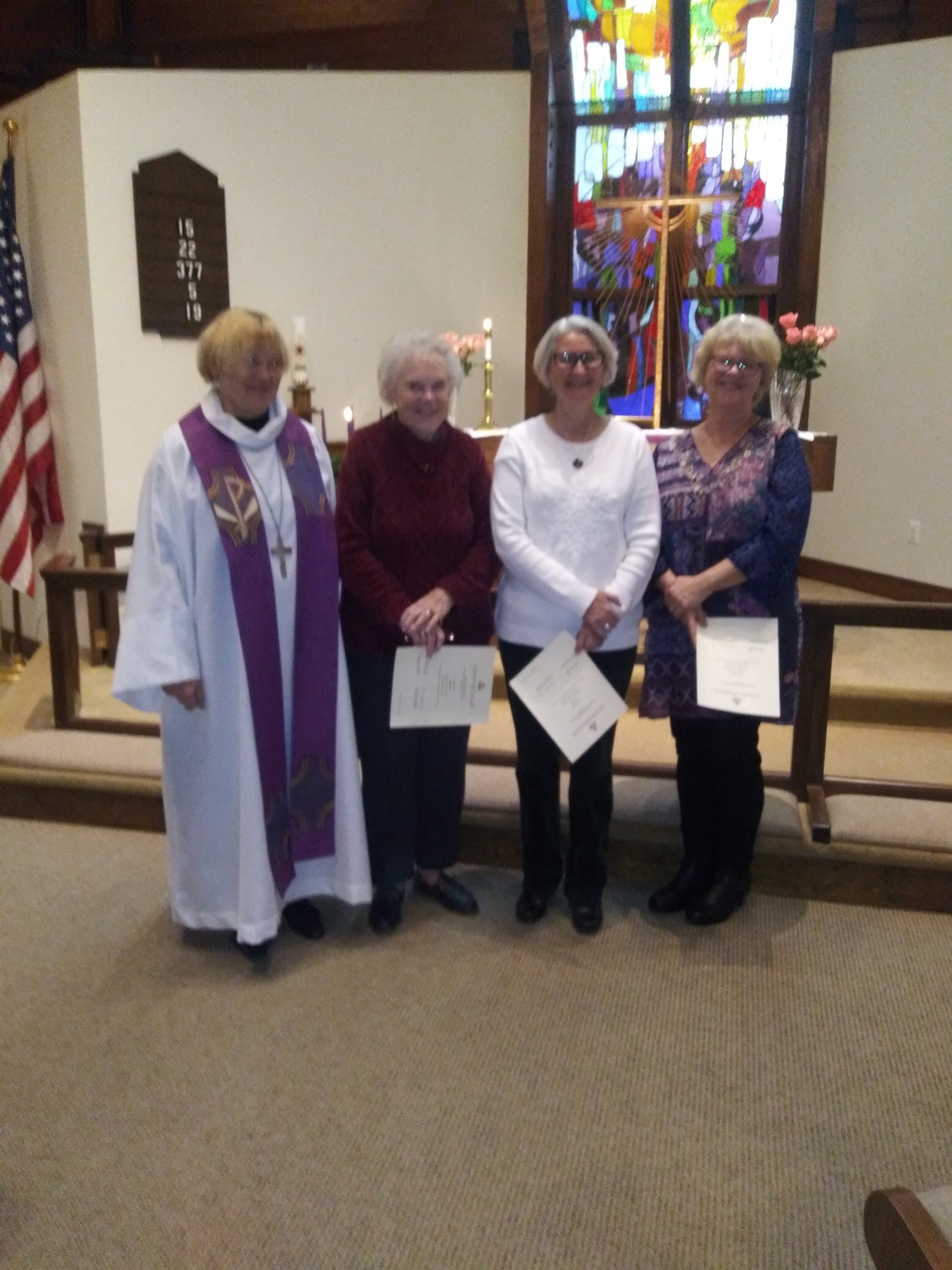 Layman’s Course Certificates Philadelphia Latvian Lutheran Church
